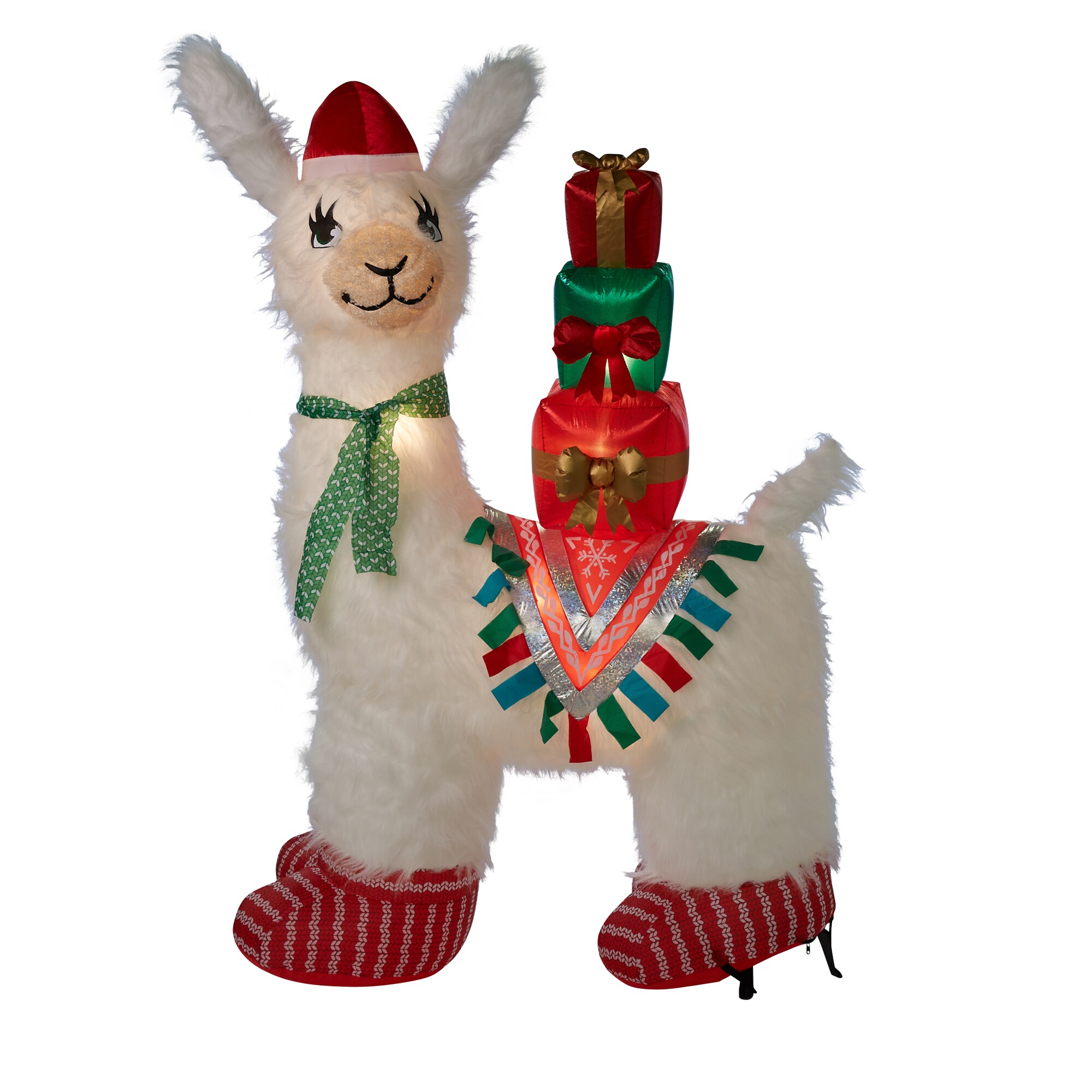24" Light Blue Alpaca Set of 2 Llama Inflatable Inflate Toy Party Decoration 