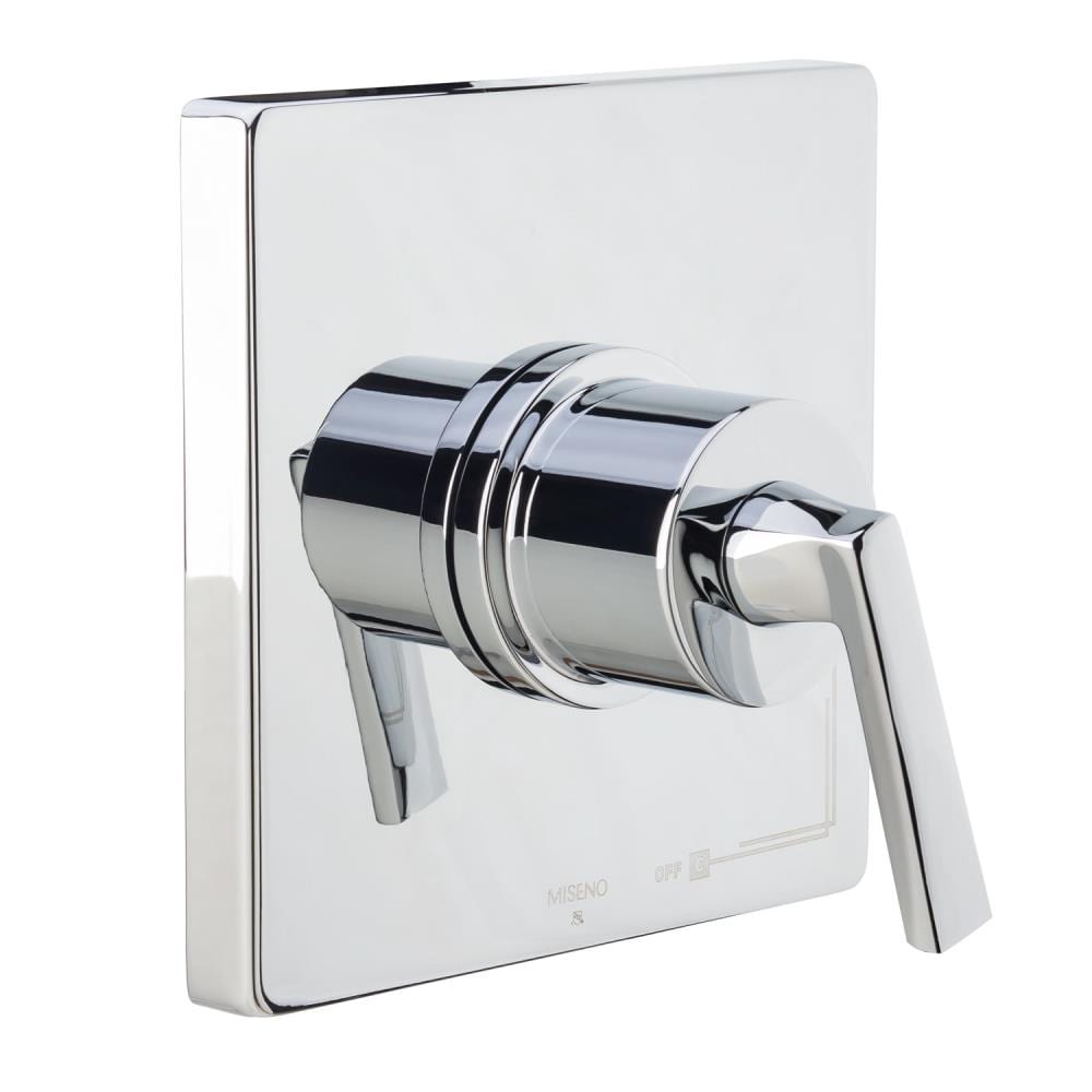 Miseno Elysa Polished Chrome 1-Handle Bathtub and Shower Faucet in the  Shower Faucets department at Lowes.com