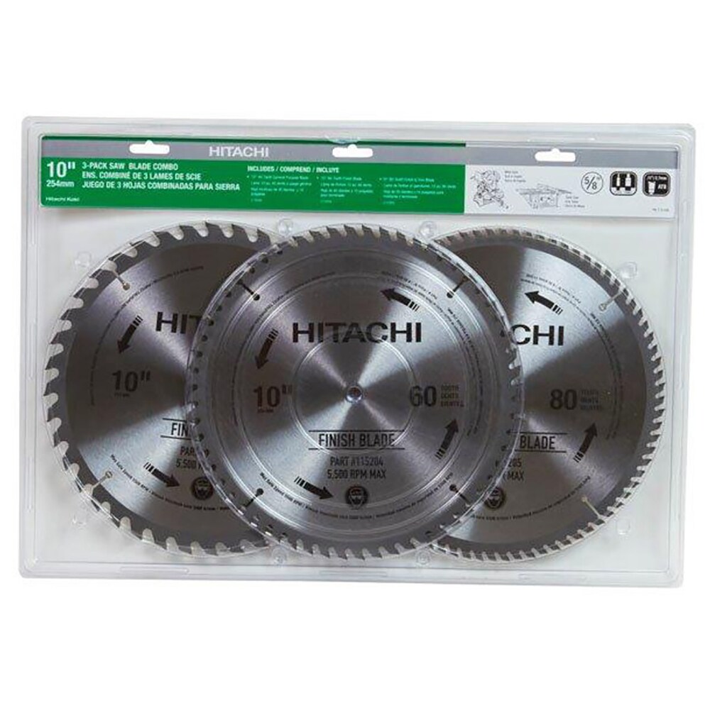 3 pack 190mm TCT Circular Saw Blades to suit  HITACHI FC7SA 