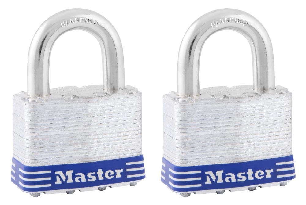 Lot 9 Locks by Master Brass 2KA Keyed Alike Matching Same Corrosion Resistant 
