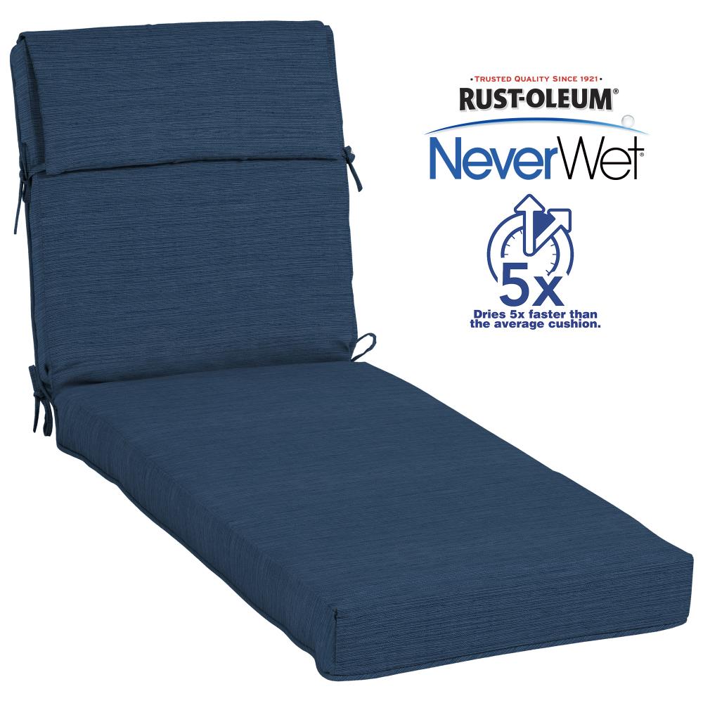 navy lounge chair cushion