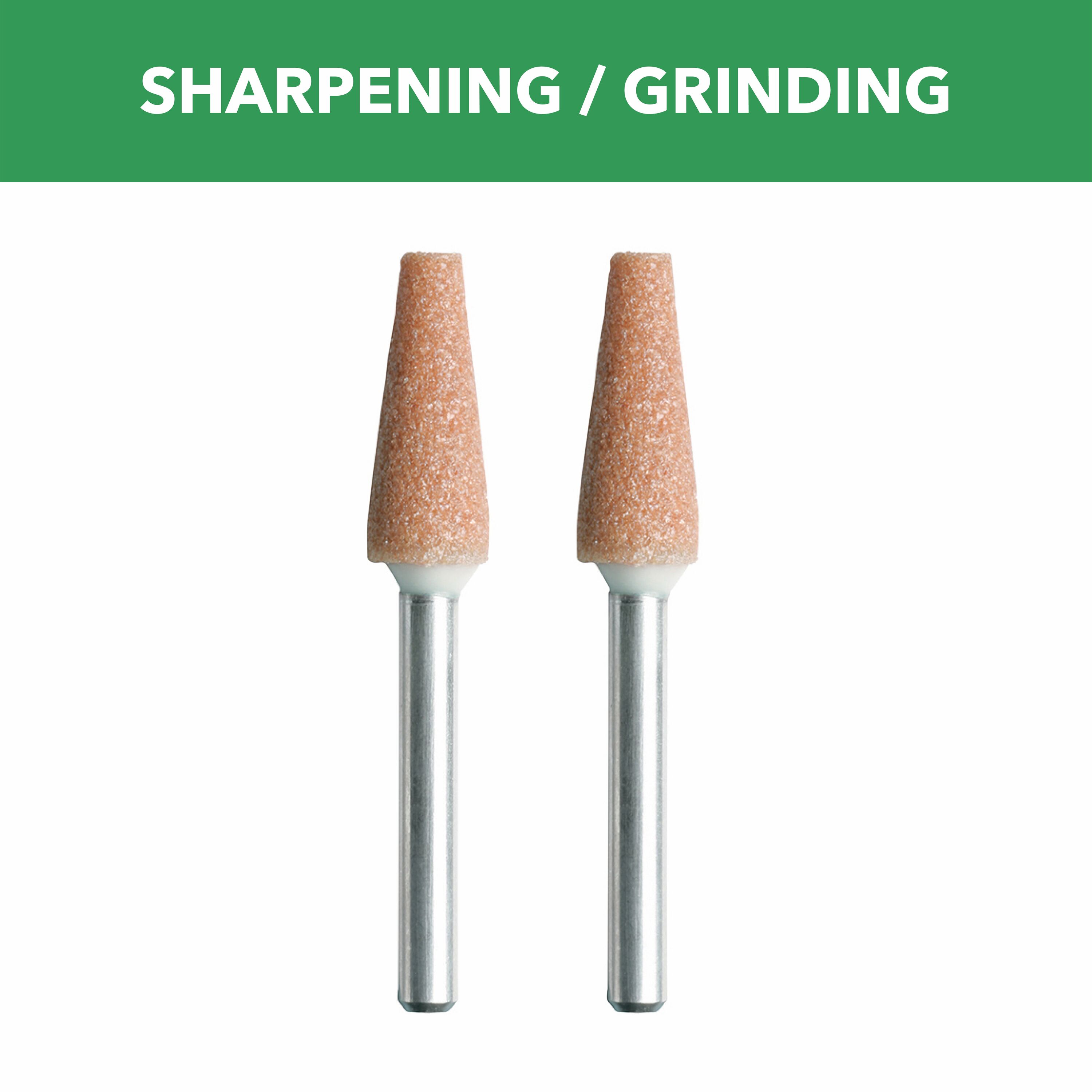 Teoretisk auroch sirene Dremel 2-Piece Aluminum Oxide 1/4-in Grinding/Sharpening Bit Accessory Kit  in the Rotary Tool Bits & Wheels department at Lowes.com