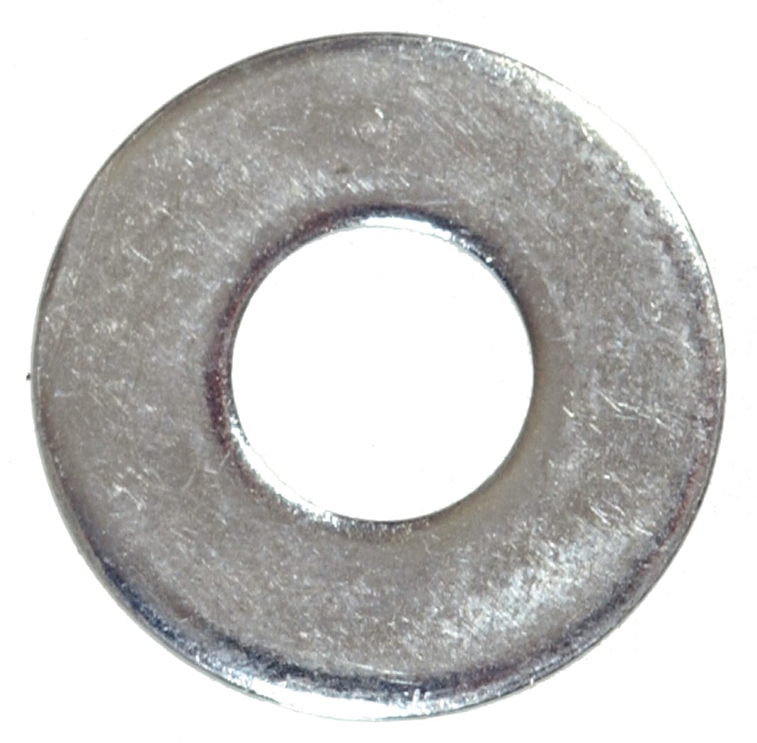 SAE specification washers pack of 8 7/16 inch zinc plated steel flat washers 
