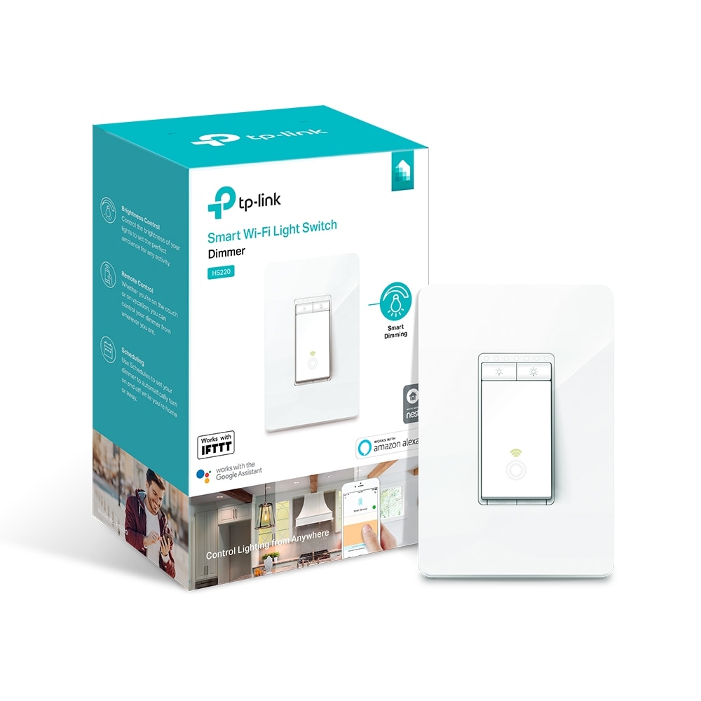 Kasa Smart Motion-Activated WiFi Dimmer Switch by TP-Link No Hub Required - Smart Motion Detection WiFi Light Switch Works with Alexa and Google Assistant KS220M