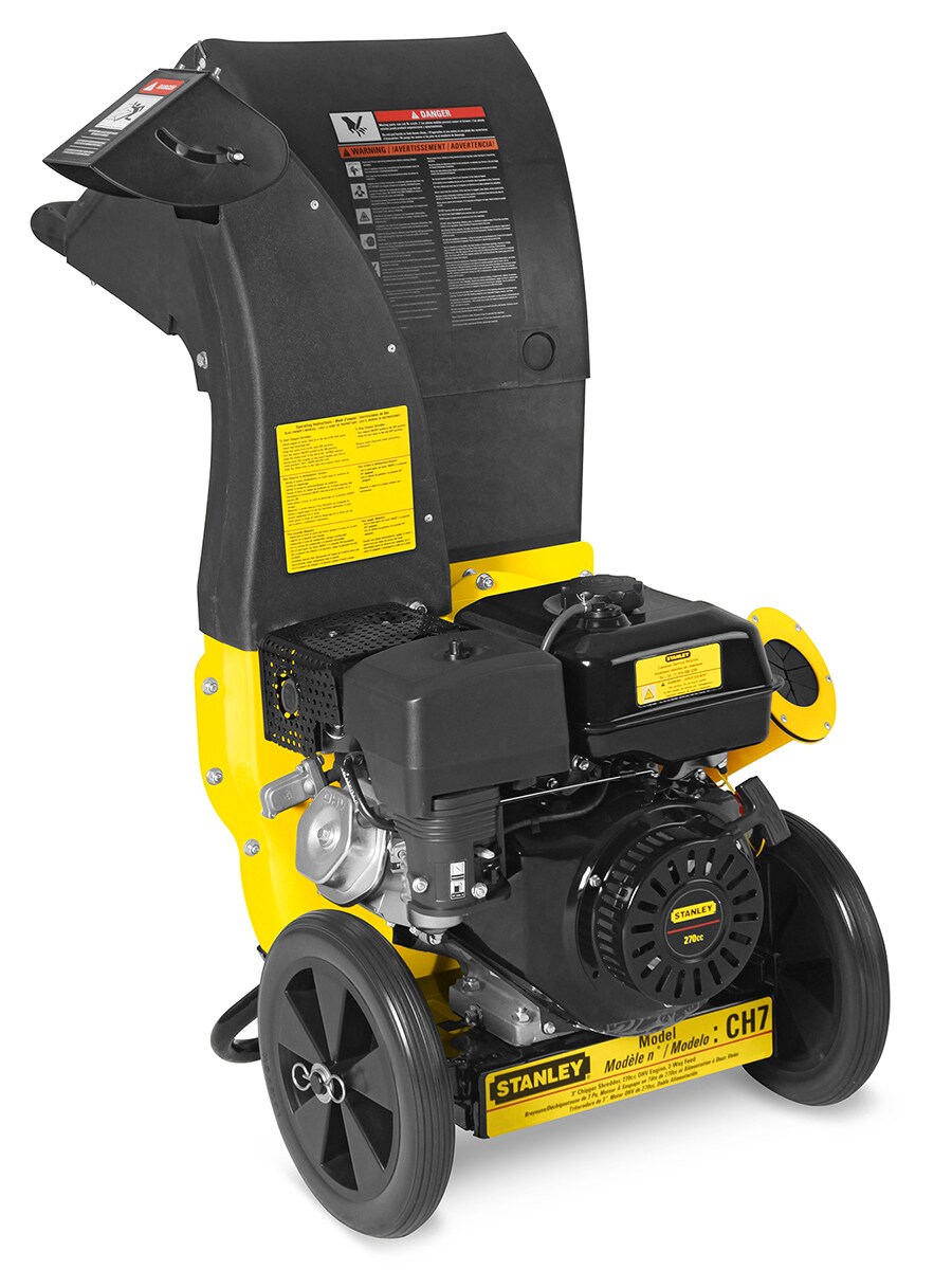 Stanley 11hp 270 Cc Chipper Shredder In The Gas Wood Chippers Department At Lowes Com
