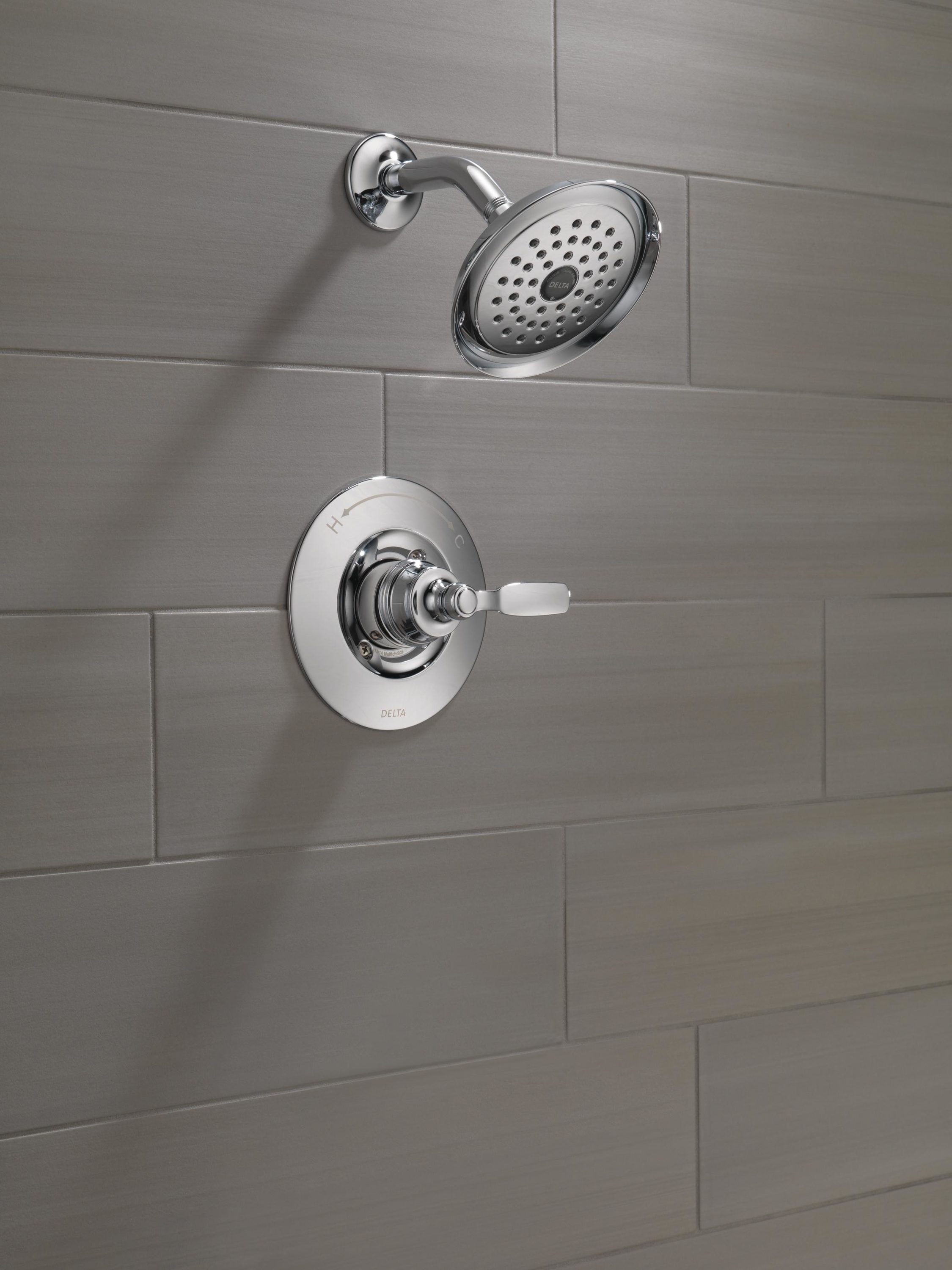 Delta Woodhurst Chrome 1-handle Shower Faucet
