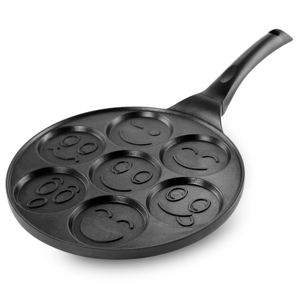 Kitchen Non-stick Flip Pan Pancake Maker Cake Porcelain Breakfast Frying Pan 