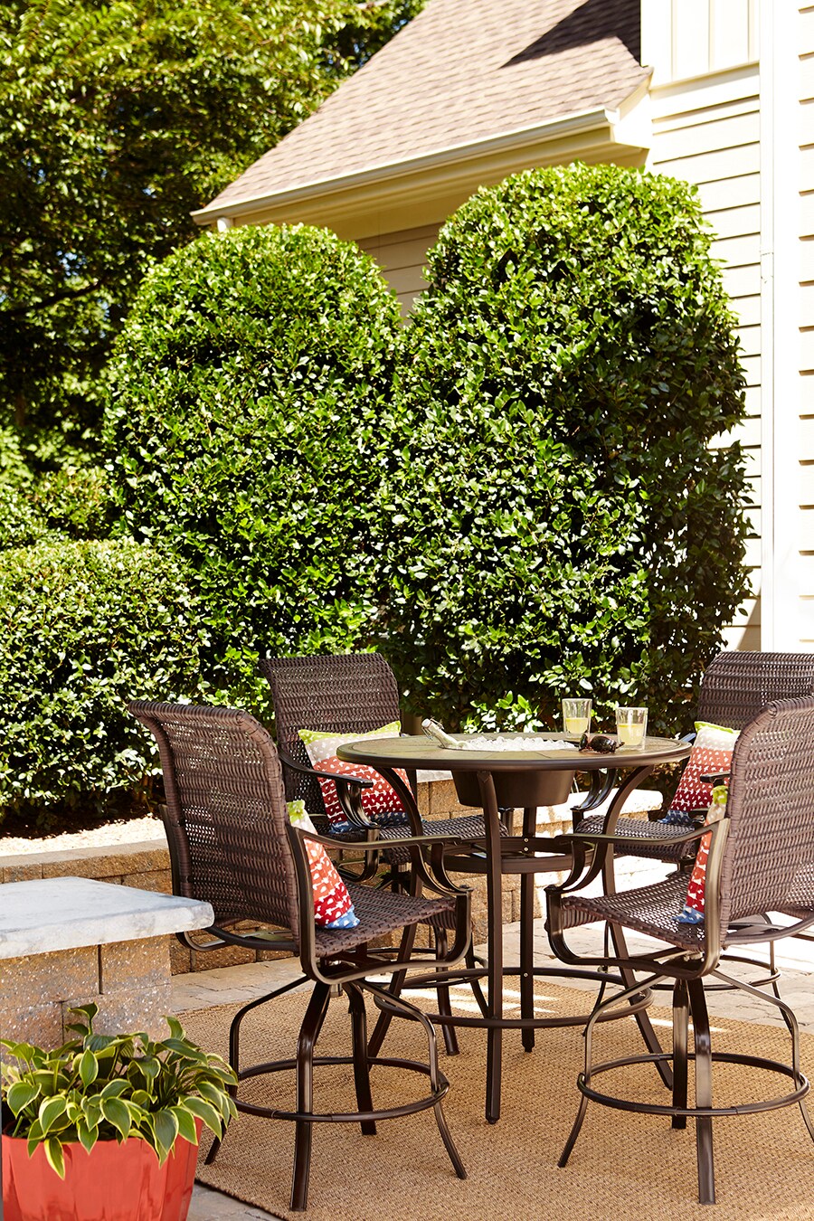 Allen Roth Safford Patio Table Replacement Glass Patio Furniture