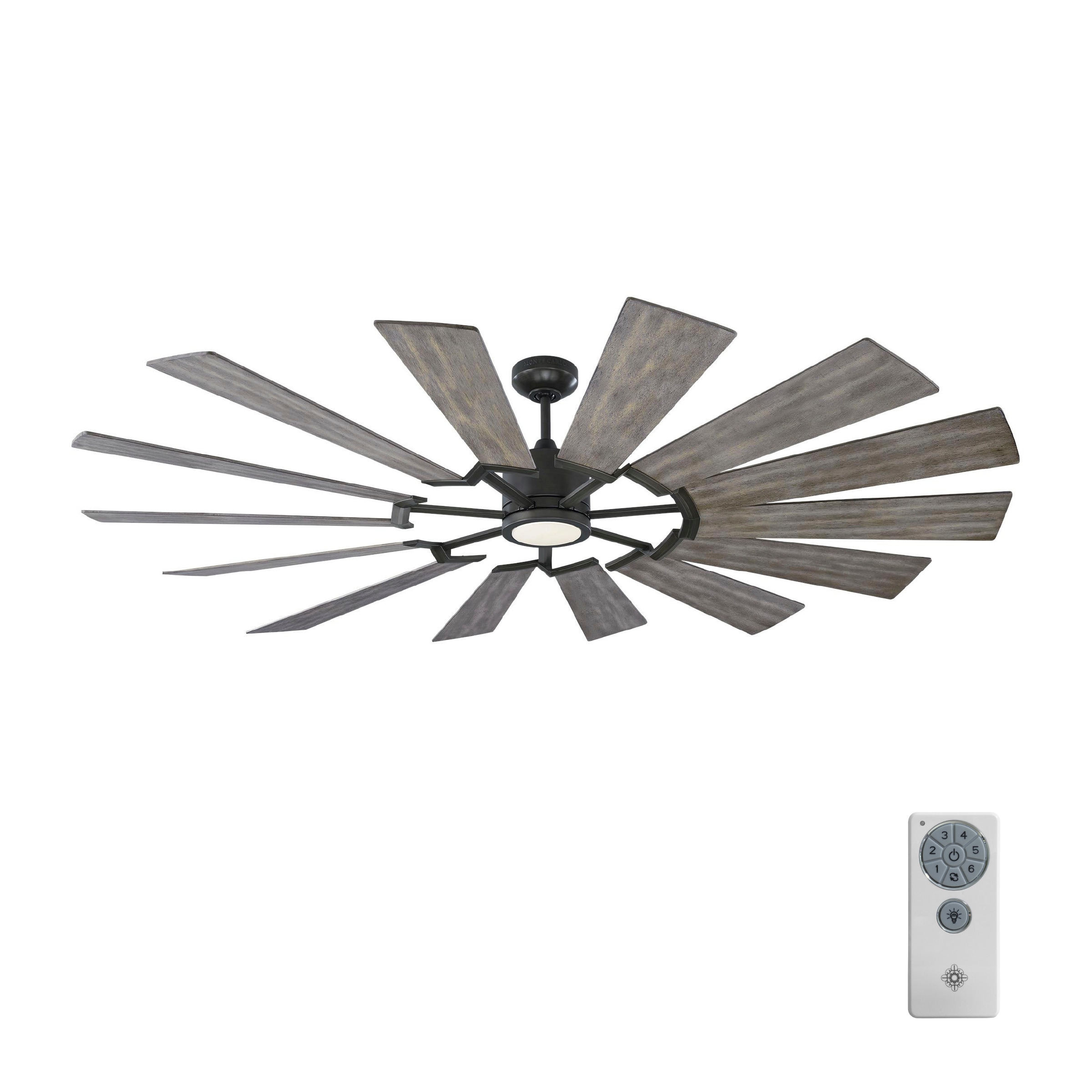 72 inch ceiling fan with light and remote control