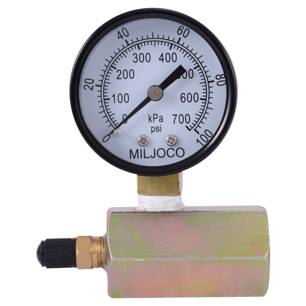 100 kPa 3/4” FNPT Connection Assymbly Gas Test Pressure Gauge 30 Pound 30 PSI 
