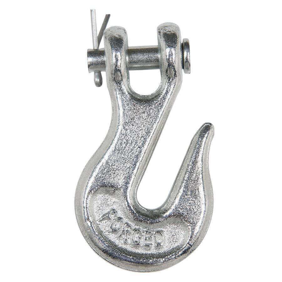 Laclede Chain 1421-812-59 5/16 Grade 43 High Test Chain by 20 Clevis Grab Hook 