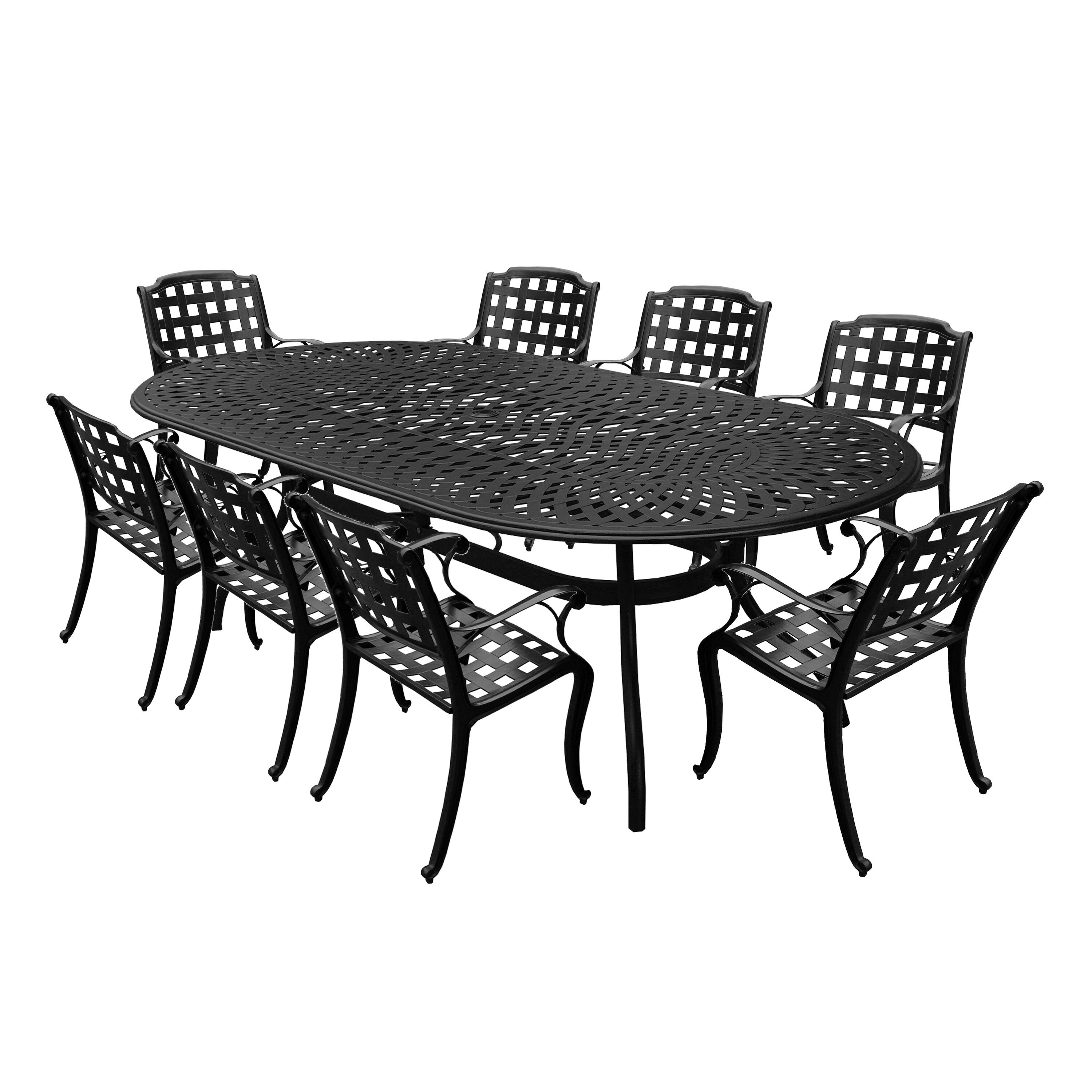 home kensington cast aluminium dining set