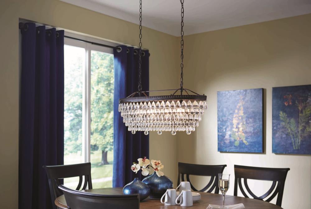 allen roth eberline chandelier