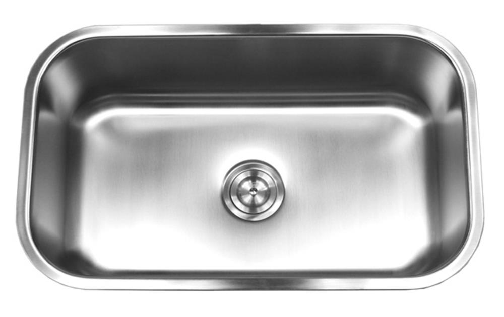 420 x 363mm Brushed Stainless Steel Inset Single Bowl Kitchen Sink A11 BS 