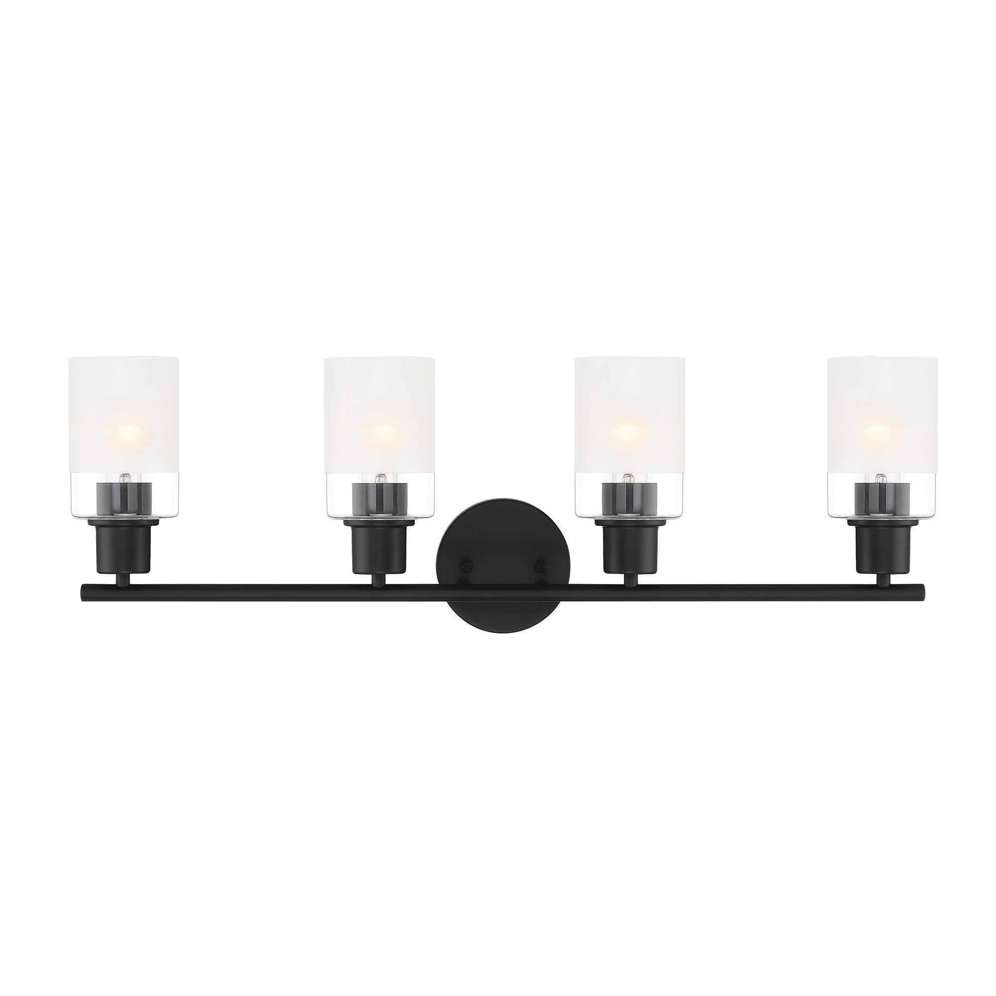 black vanity bar light