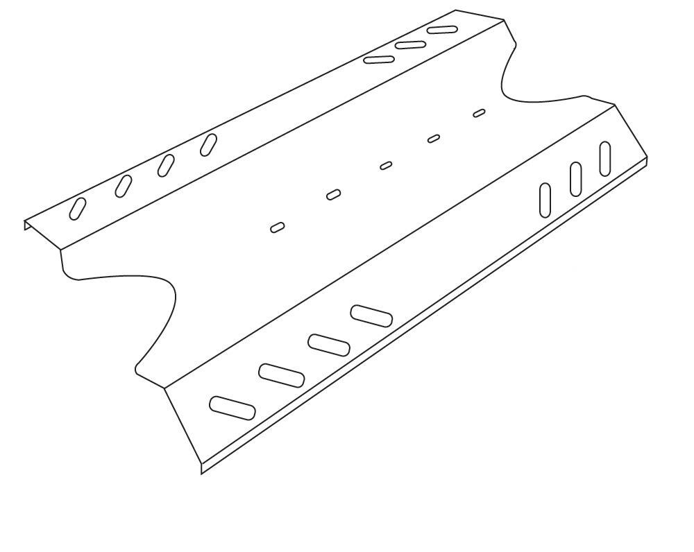 Kenmore 119.16240 Porcelain Steel Heat Plate Replacement Part 