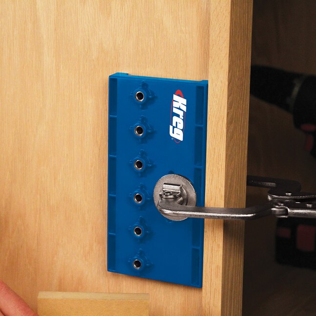Shelf Pin Drilling Jig for Adjustable Shelves with 1/4 Self Centering Bit 11 Holes 19” Long SPG