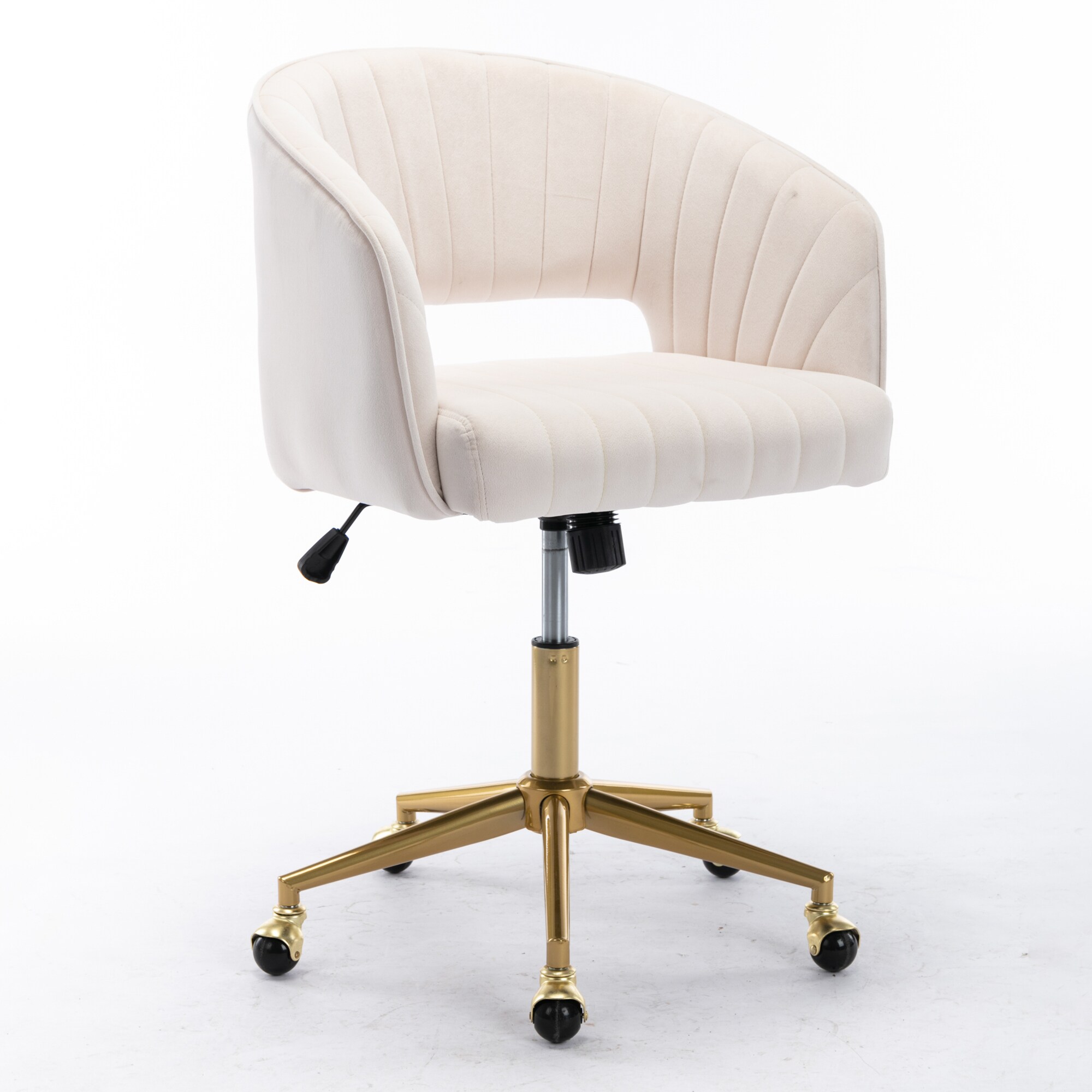 beige ergonomic office chair