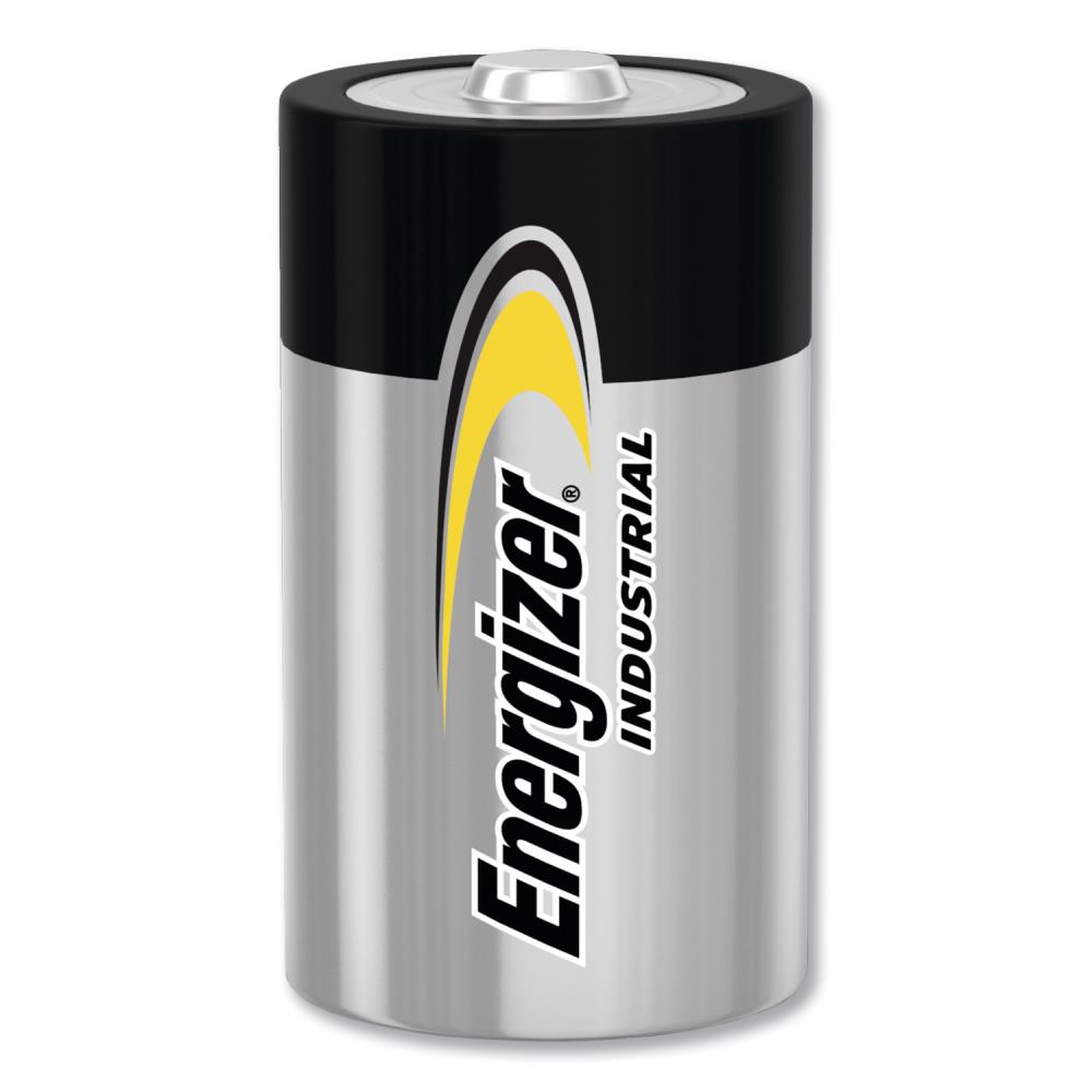 Energizer 636108 Industrial D Size Alkaline Batteries Pack of 12 