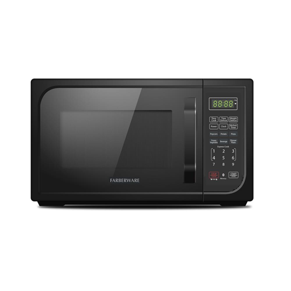 black matte microwave