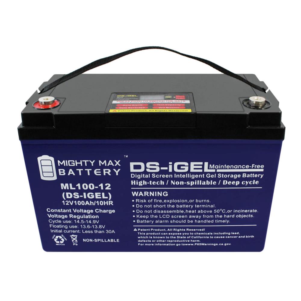 Mighty Max Battery 12V 35AH Gel Replacement Battery for Tripp Lite Smart 2200RMXL UPS 2 Pack Brand Product