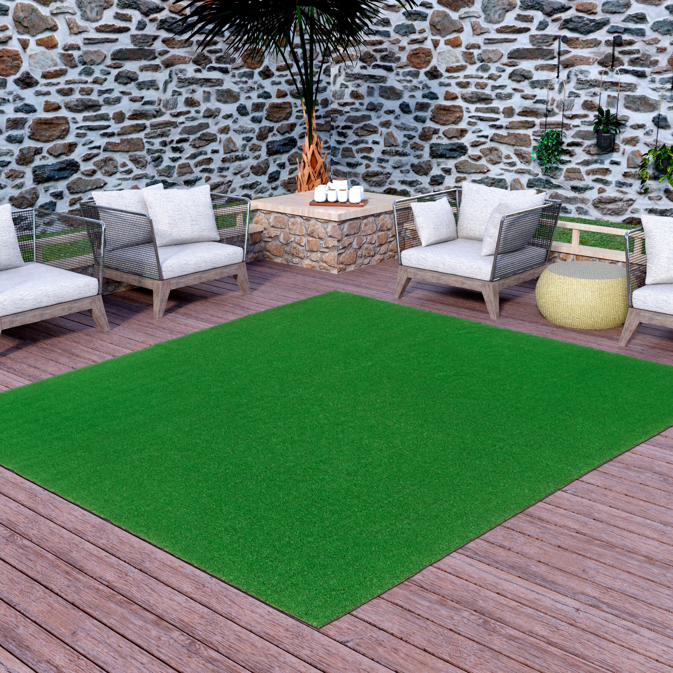 Grass doormat Artificial Grass for Floor Soft and Durable Plastic Natural grass 