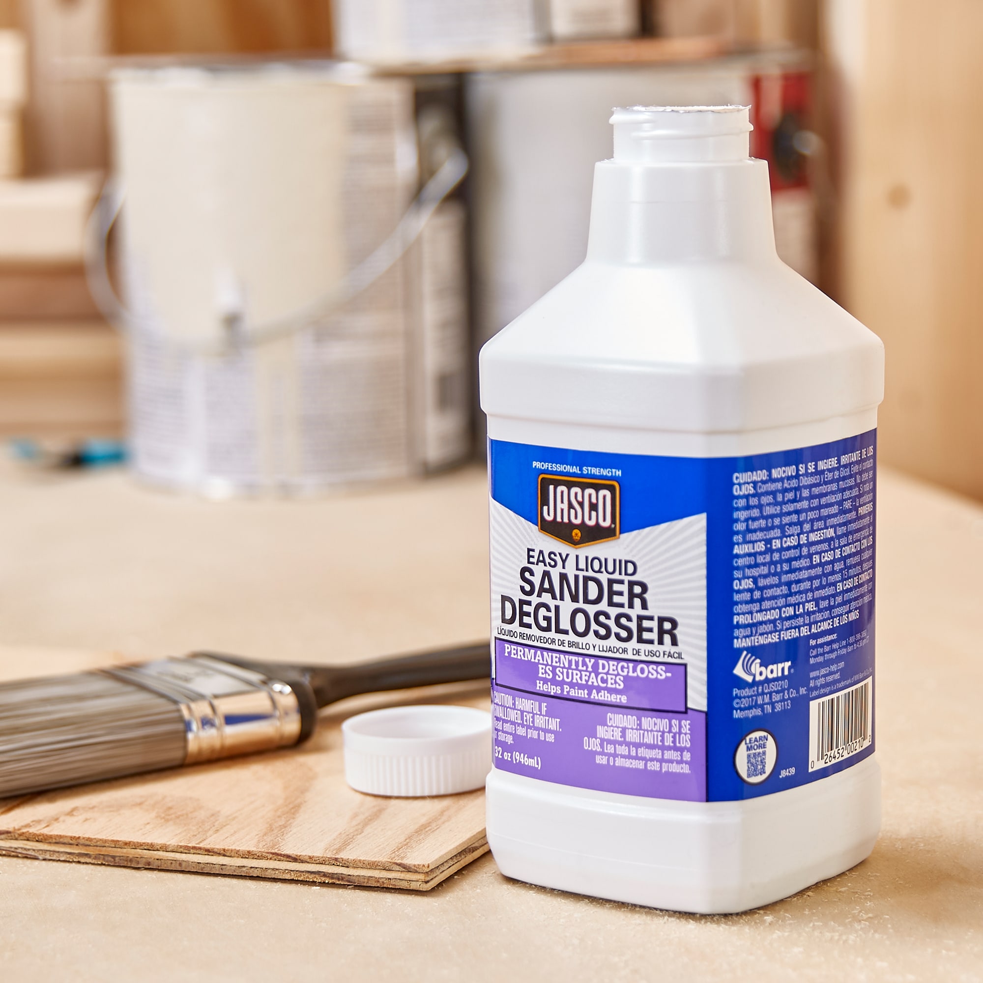 How to use deglosser on kitchen cabinets