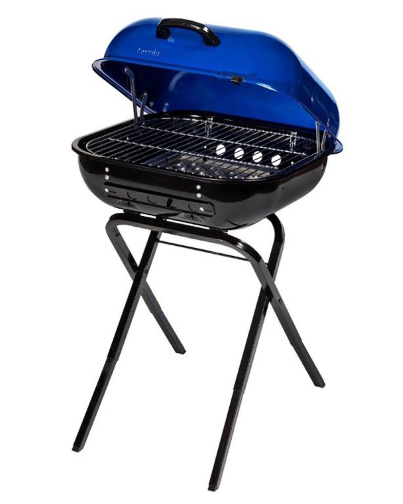slå klo meditativ Americana 21.25-in W Ocean Blue Kettle Charcoal Grill in the Charcoal Grills  department at Lowes.com