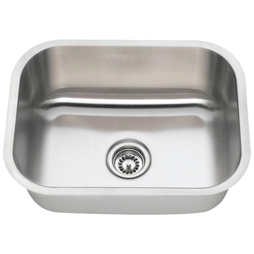 MR Direct Undermount 23-in x 17.75-in Stainless Steel Single Bowl Stainless Steel Kitchen Sink