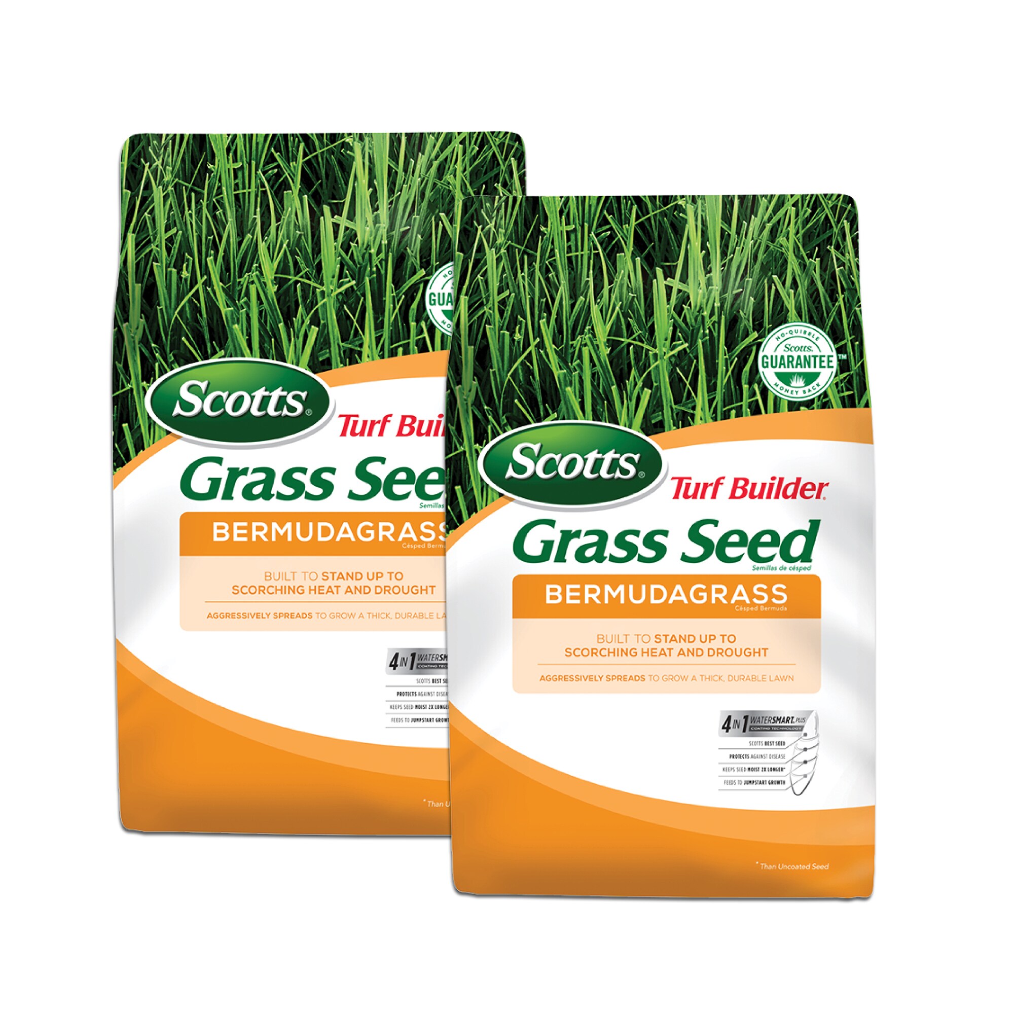 Seeds 5,000 Sq Ft Scott's Turf Builder Grass Seed BermudaGrass Water Smart 5# 