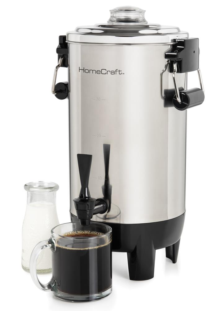 Avantco 30 Cup Electric Coffee Maker Stainless Steel Brewer Urn Machine for sale online 