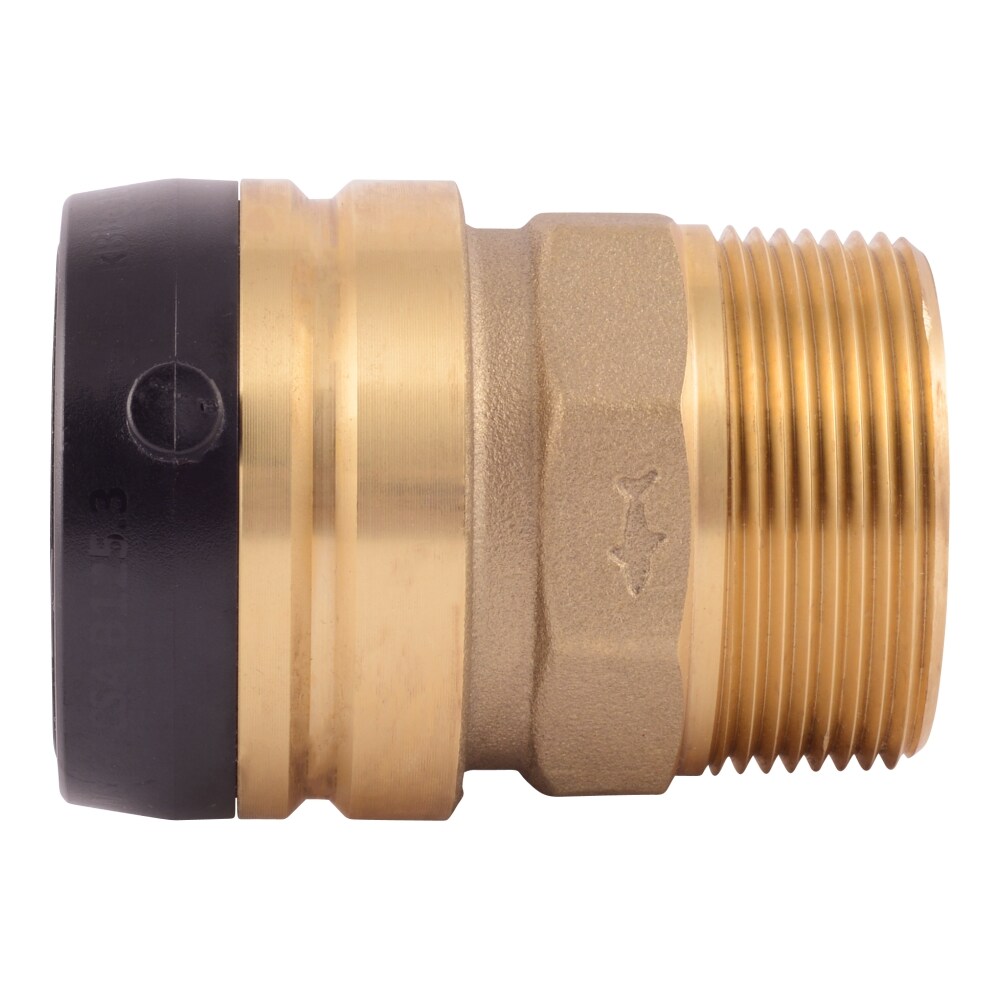 SharkBite 1-1/2-in Push-to-Connect X 1-1/2-in MNPT Male Adapter At ...