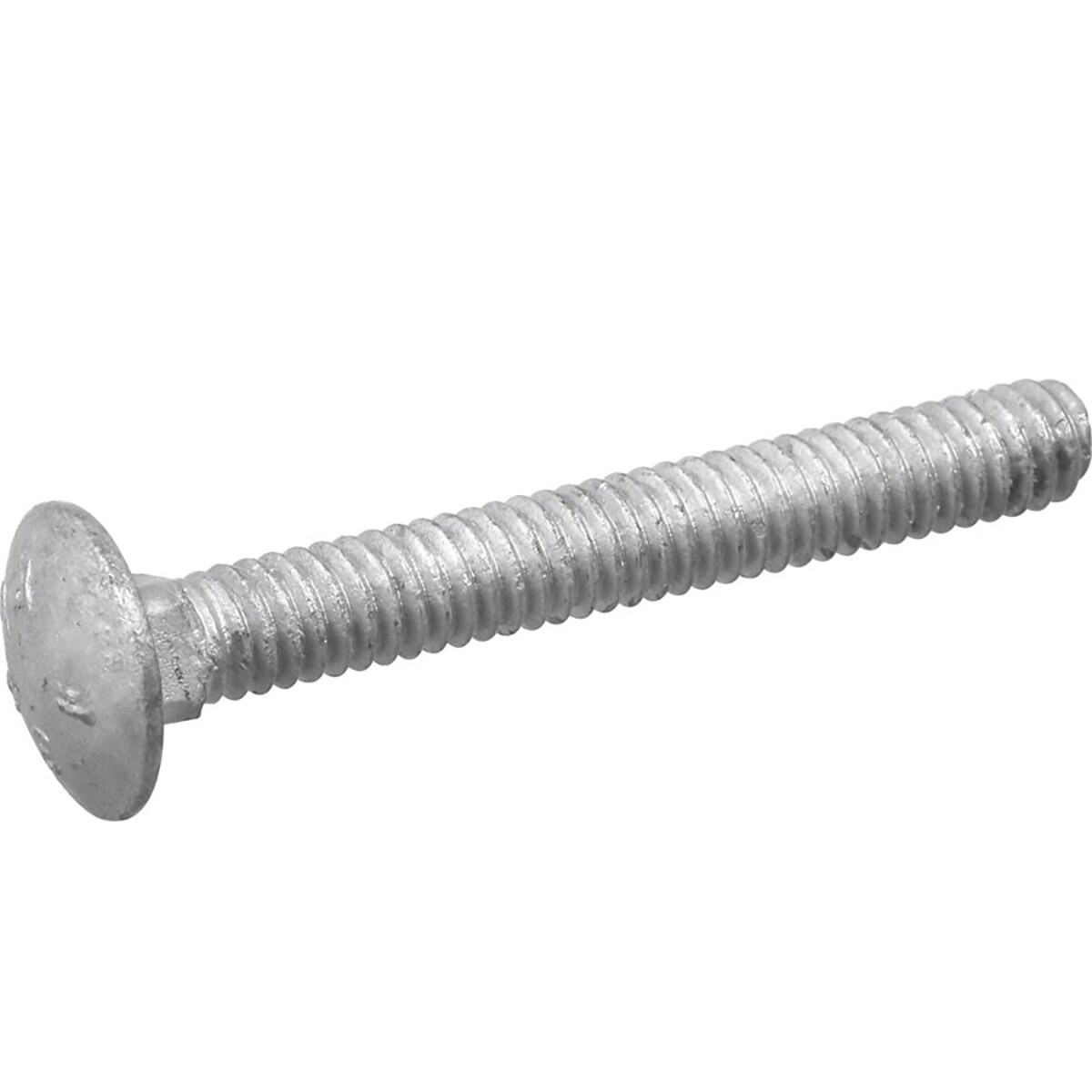 Carriage Bolts Hot Dipped Galvanized Grade 2 W/ Nuts 5/16-18 x 2'' Qty 25 