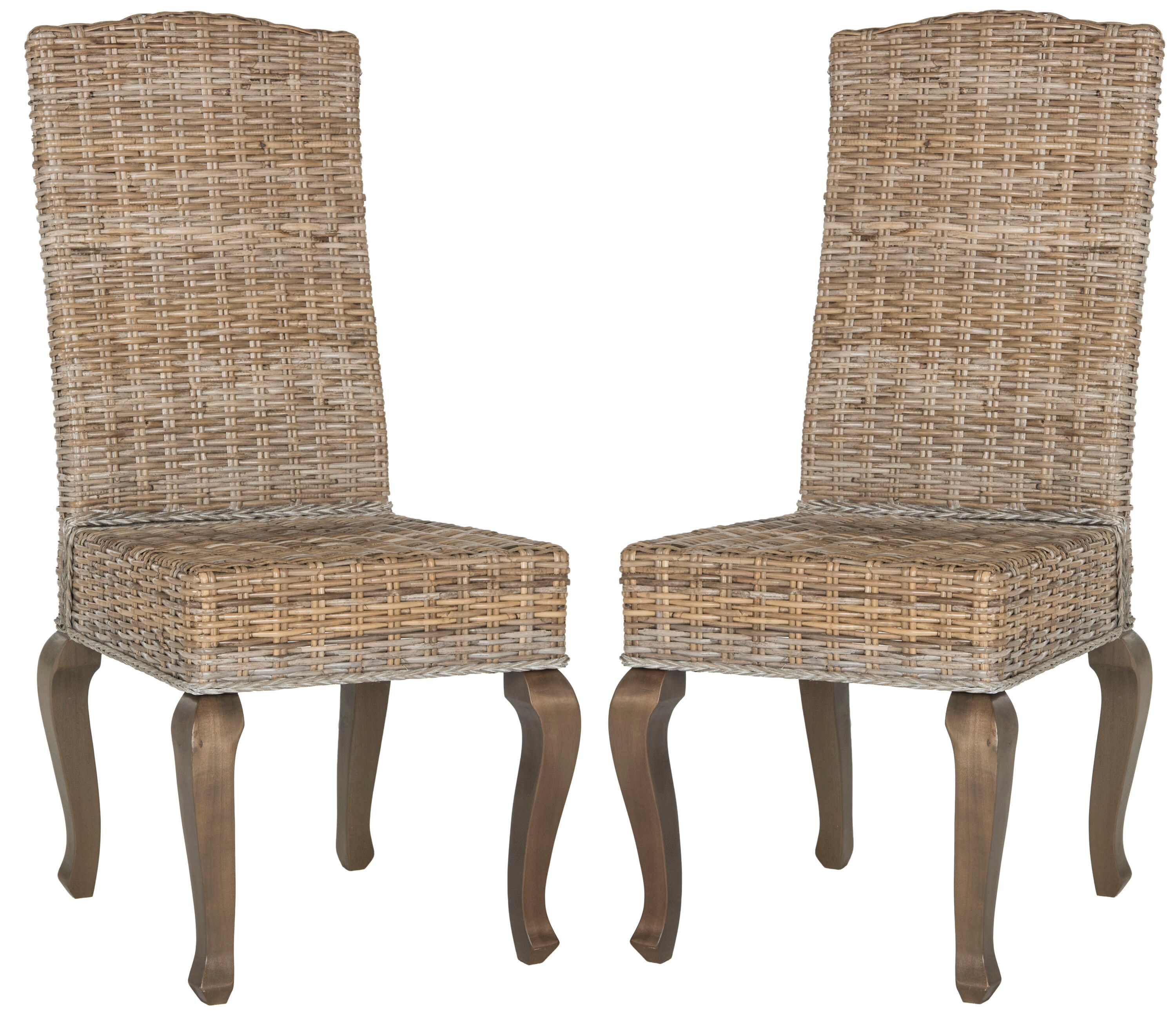 avita wicker dining chair