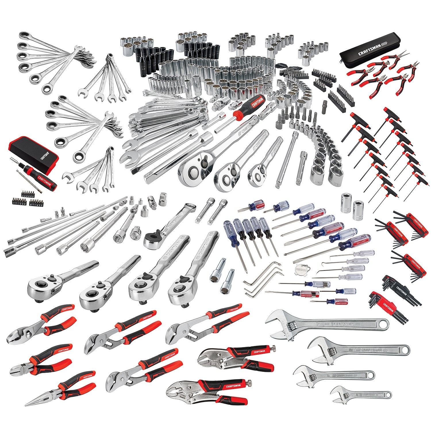 MANY COLORS AVAILABLE CRAFTSMAN 10-IN-1 MINI MULTI TOOL 