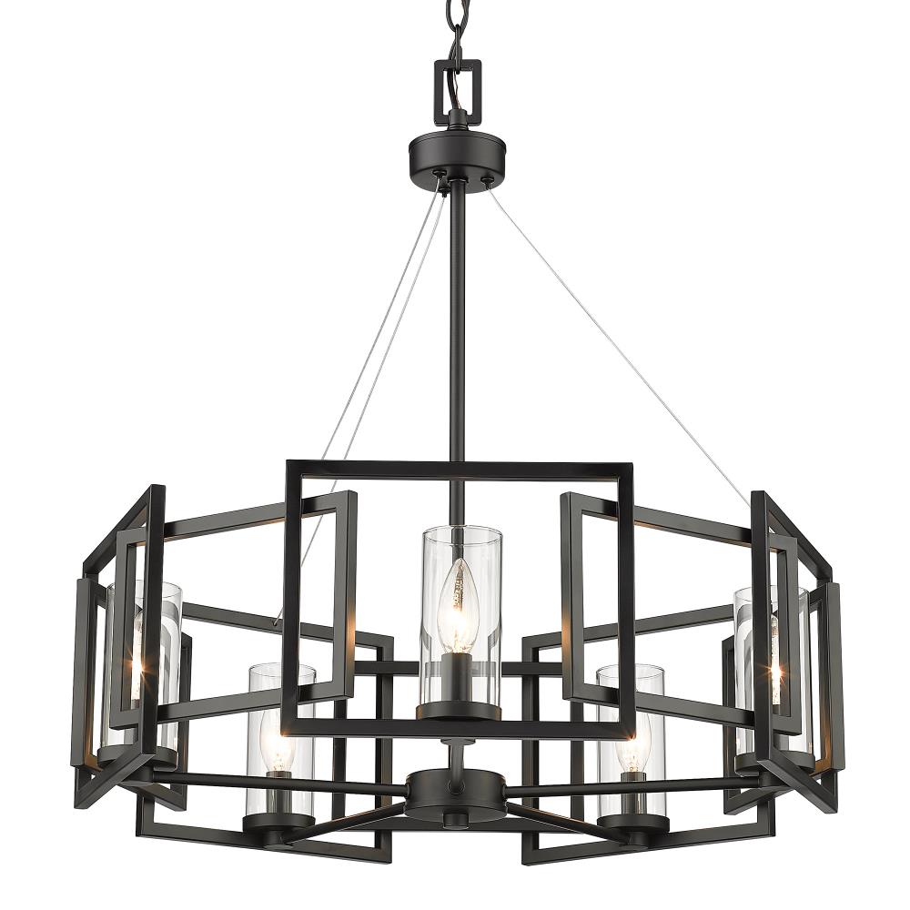 marco 5 light chandelier