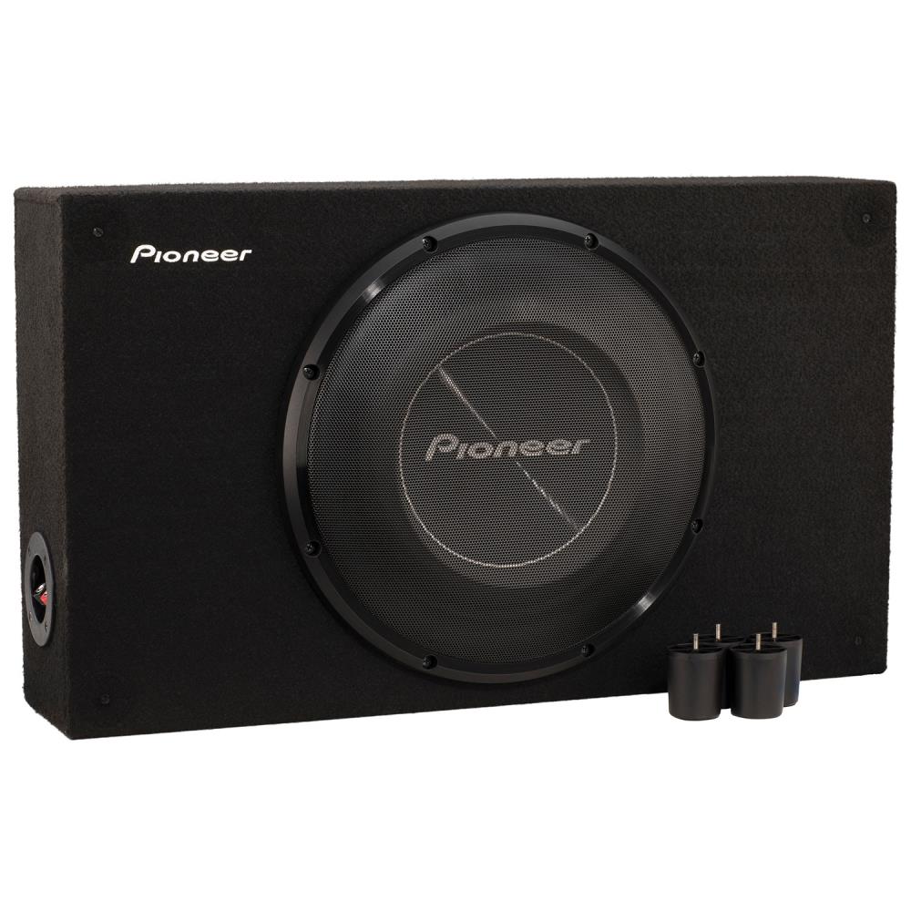 Pioneer 12 inch Slim Shallow Mount BASS Subwoofer 1500 WATT Amplifier package 