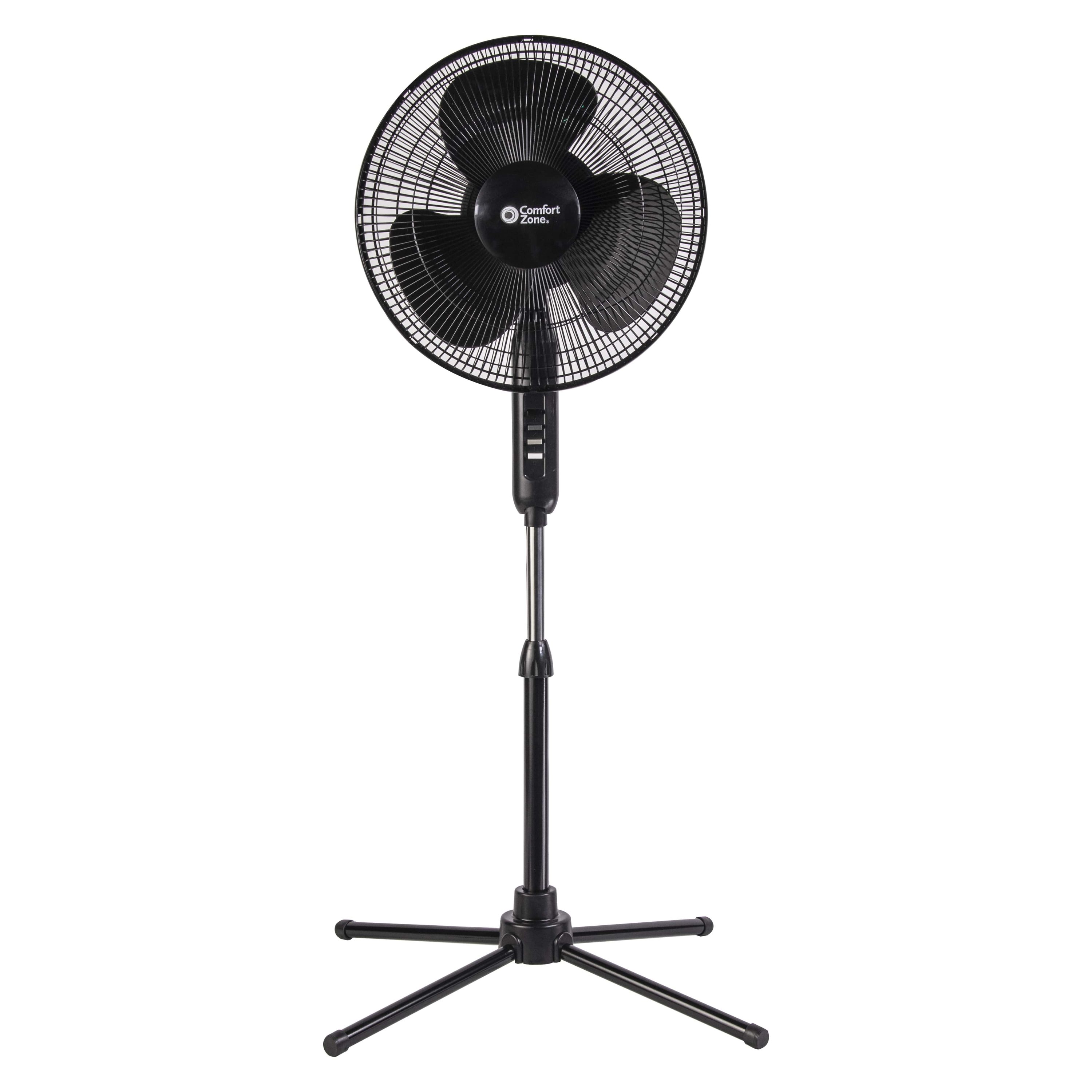 16" ELECTRIC OSCILLATING PEDESTAL AIR COOLING FAN WITH REMOTE CONTROL STANDING 