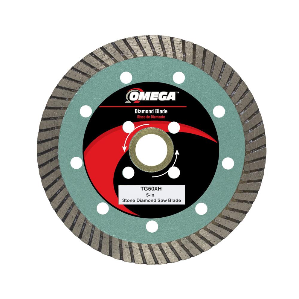 5'' Wet/Dry Diamond Turbo Saw Blade Cutting Disc for Angle Grinder Concrete 