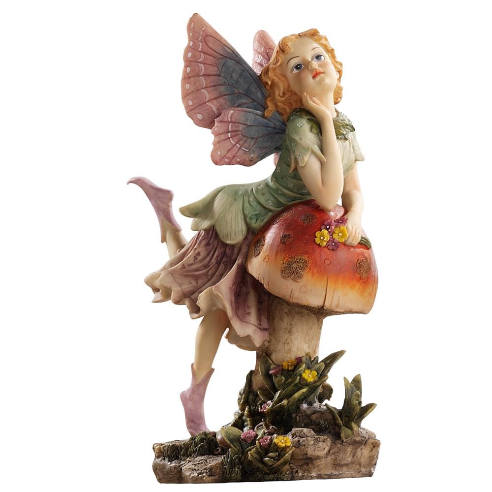 Design Toscano Bird Fairy Cast Garden Statue 
