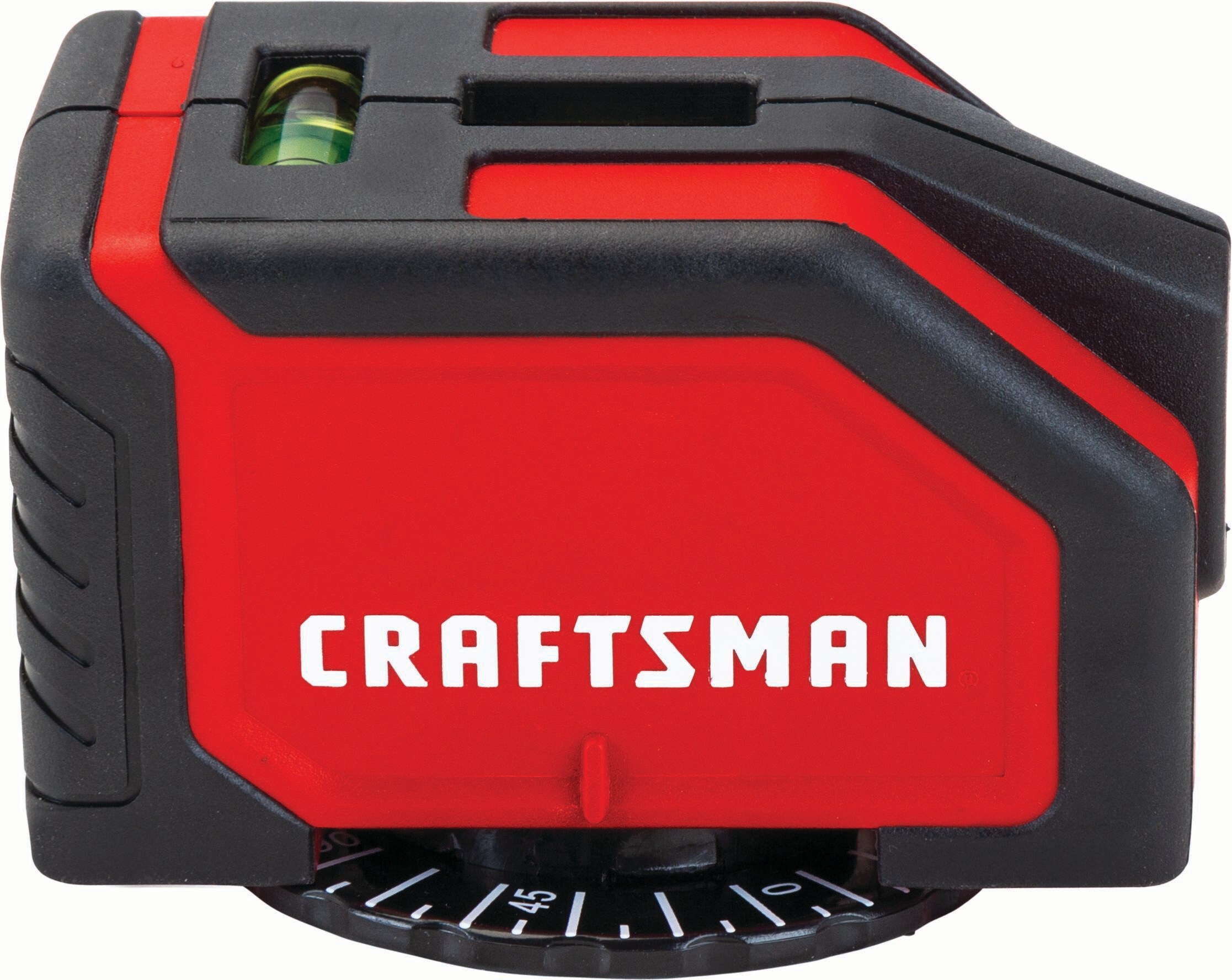 punto final Ciudadanía infancia CRAFTSMAN Red 15-ft Indoor Line Generator Laser Level with Line Beam in the Laser  Levels department at Lowes.com