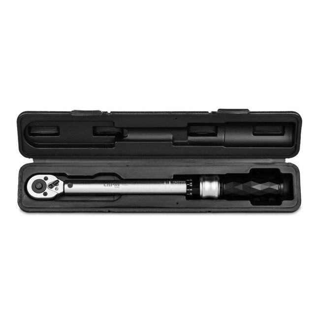 Capri Tools 3/8-Inch Drive Torque Wrench 10-80 FT Pounds Diamond Ergonomic Grip 