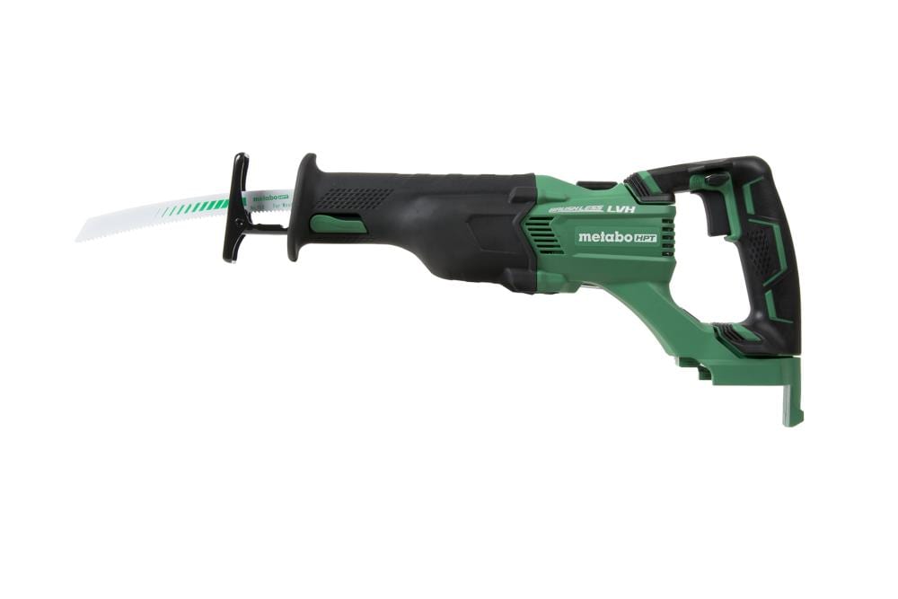 Hitachi 18-Volt Variable Speed Brushless Cordless Reciprocating Saw In ...