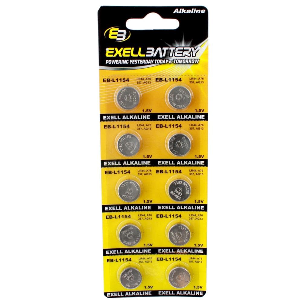 set a fire boy Caius Exell Battery Alkaline L1154 Button Batteries (10-Pack) in the Coin &  Button Batteries department at Lowes.com
