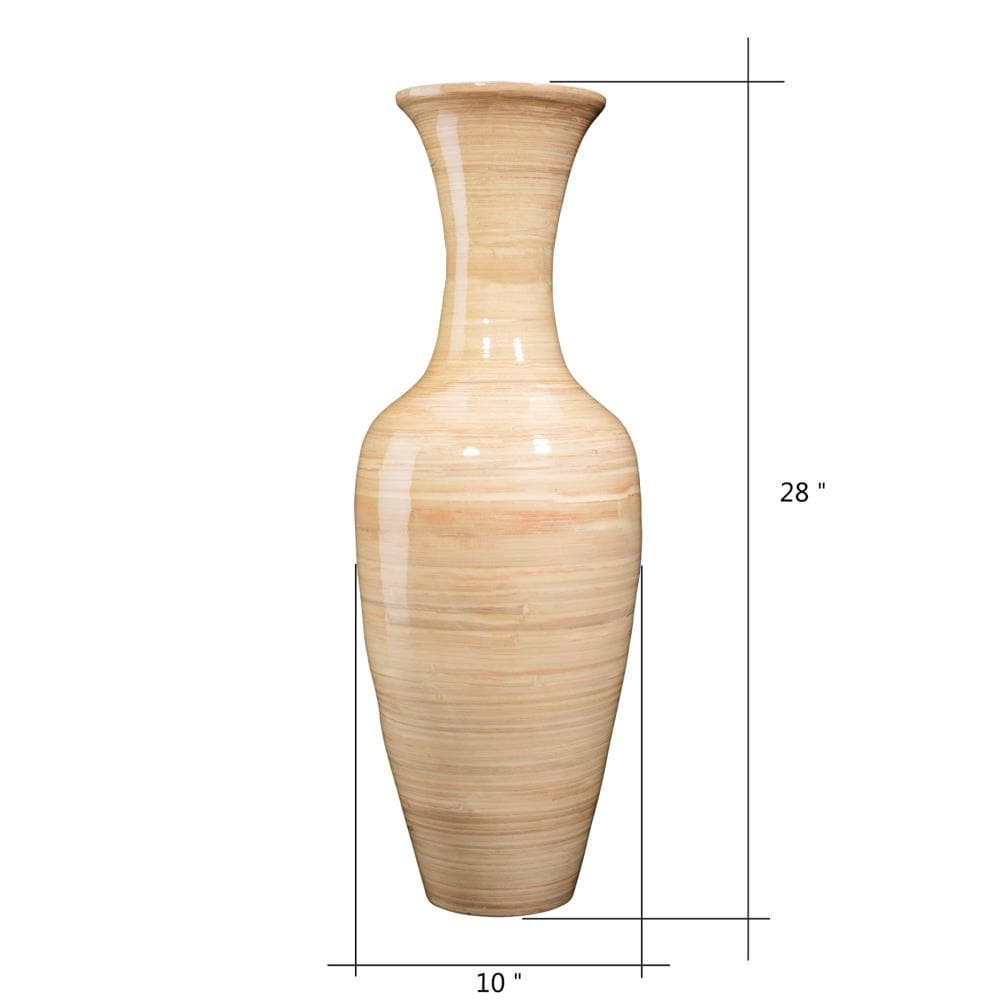 Modern Geomatric Gun Metal Ceramic Home Table Decorative Tall Bottle Flower Vase 