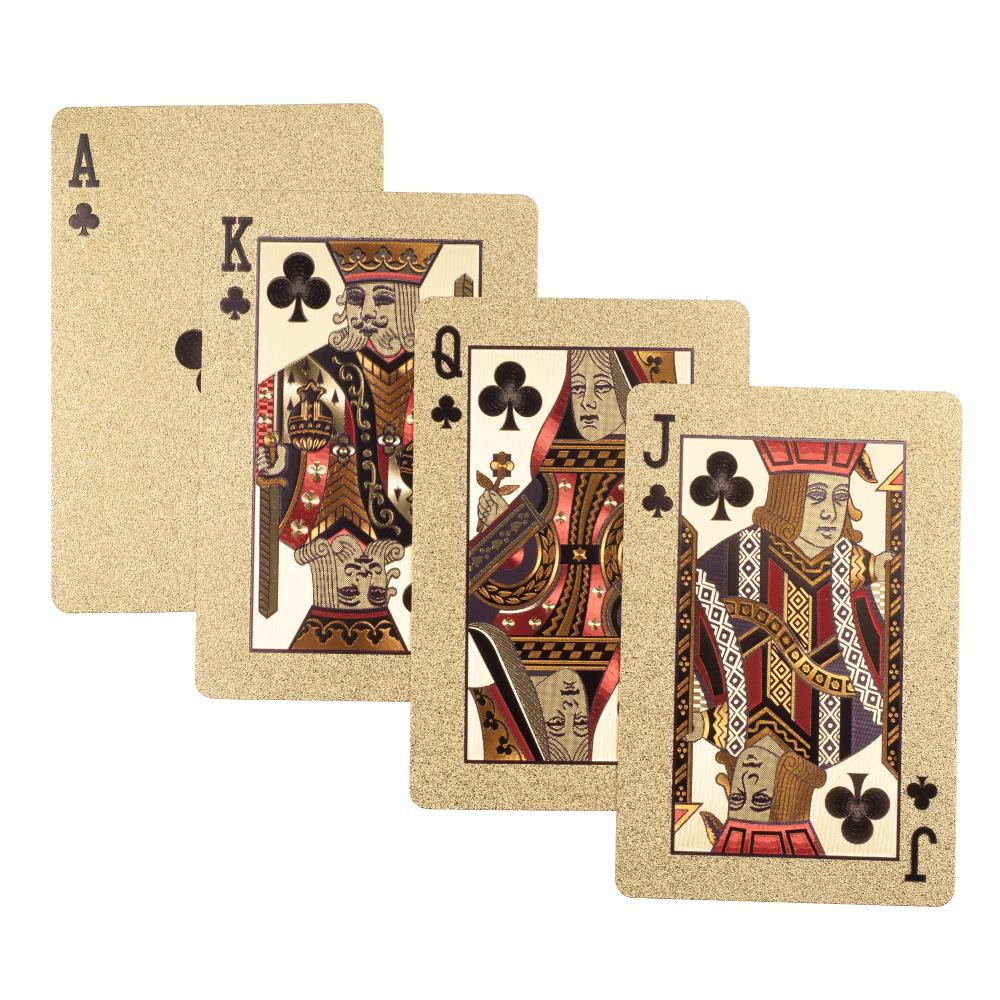 2 Decks Professional Plastic Coated Vintage Playing Cards Poker Blackjack Size 