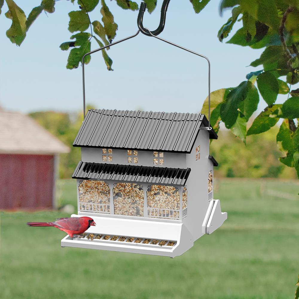 Seeds N More Bird FeederHeritage Farms Red Metal Woodlink House Design Style for sale online