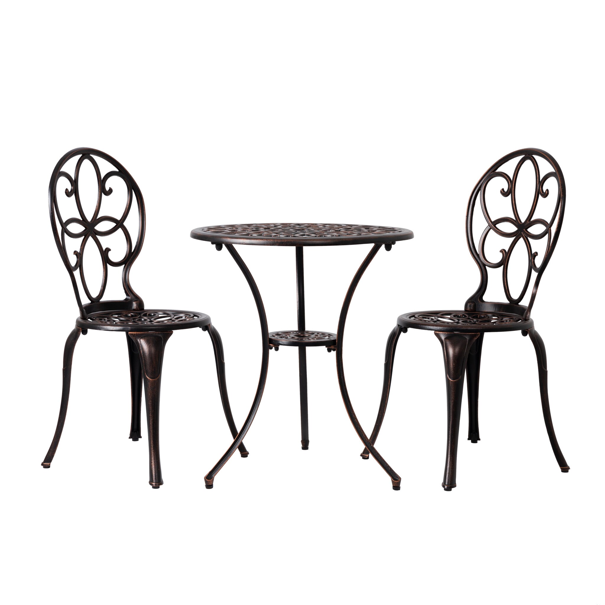 bistro set cast aluminium