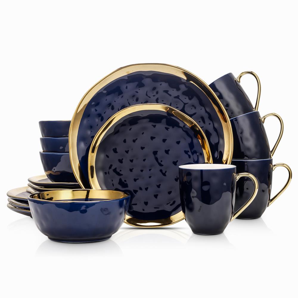 GIBSON DESIGNS Heritage Gold Dinner Plate 