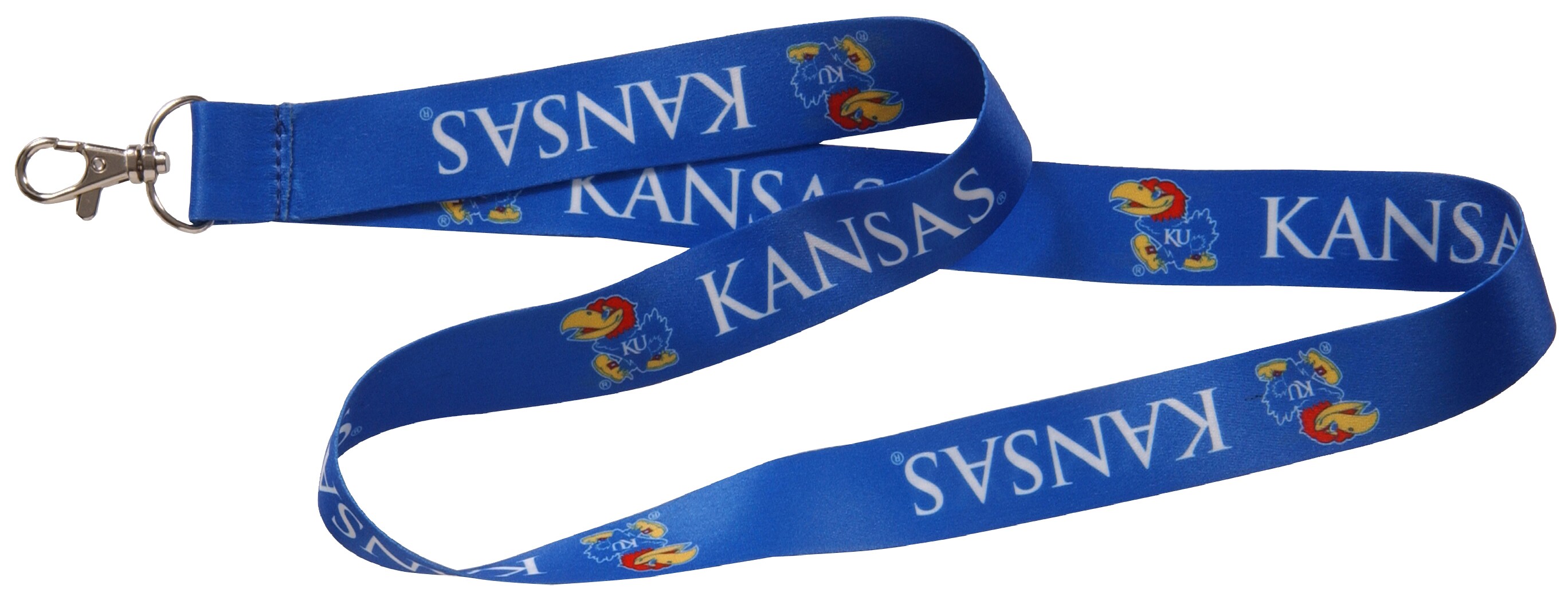 NCAA Kansas Jayhawks Team Lanyard Blue 